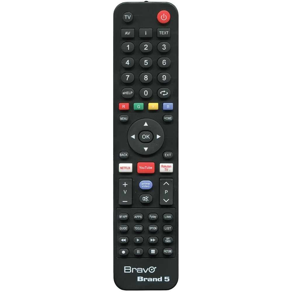 Bravo Brand 5 telecomando per TV Panasonic Nero – vista 1