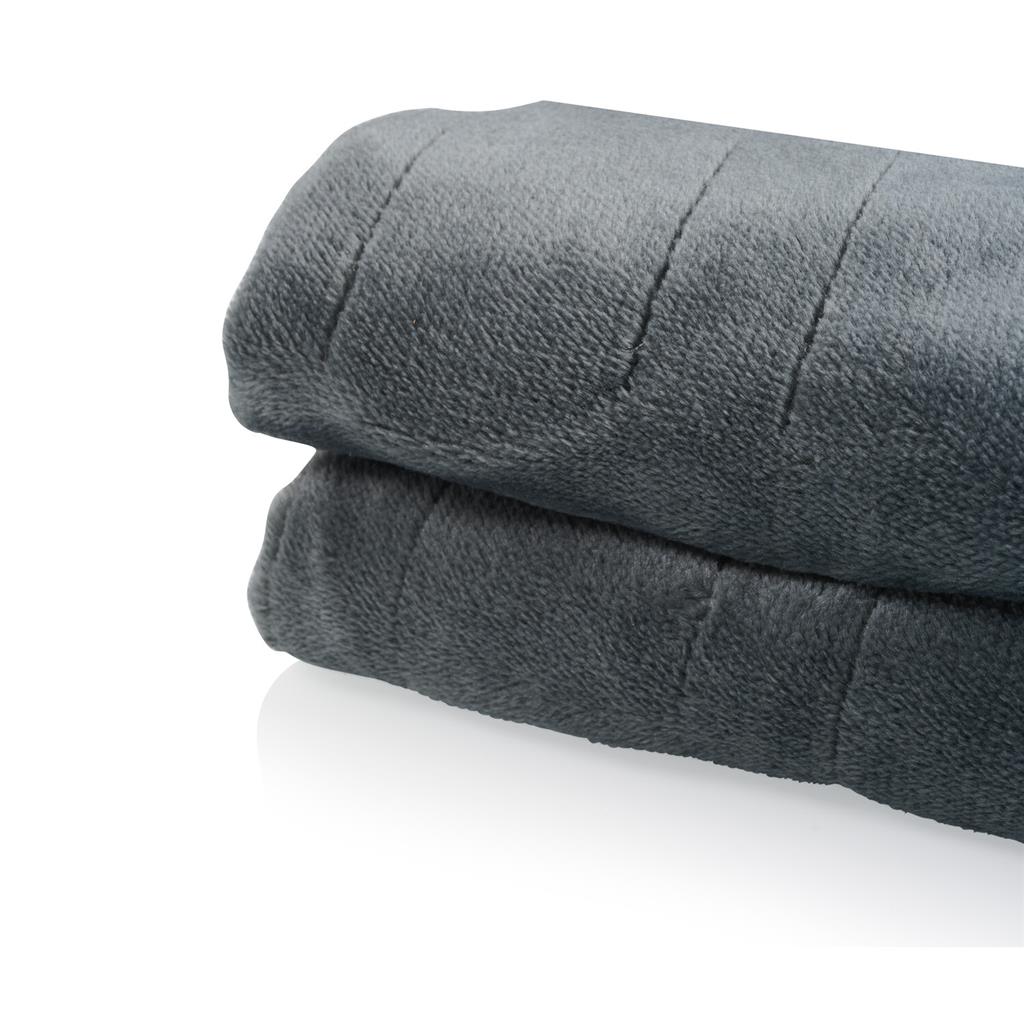 Tristar BW-4781 termocoperta in pile 180 × 120 cm, grigia — immagine 5