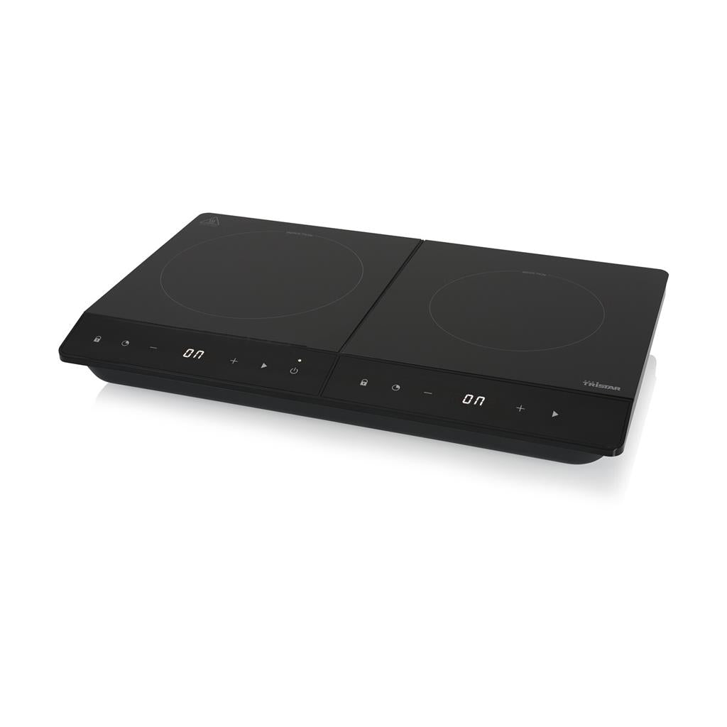 Tristar IK-6162 fornello a induzione doppio 3500 W, nero