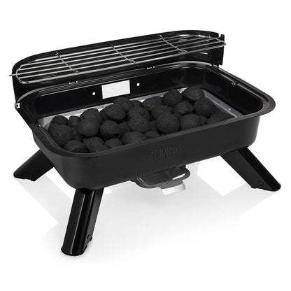 Princess 112252 barbecue ibrido da tavolo elettrico e a carbonella, 2000 W — immagine 4
