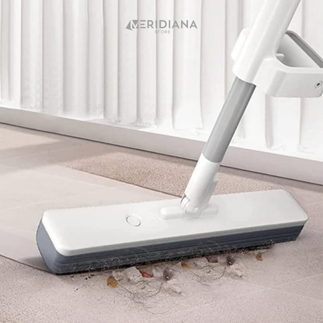 Meridiana Space Mop 4 in 1 con 2 ricambi e secchio pieghevole — dettaglio del prodotto