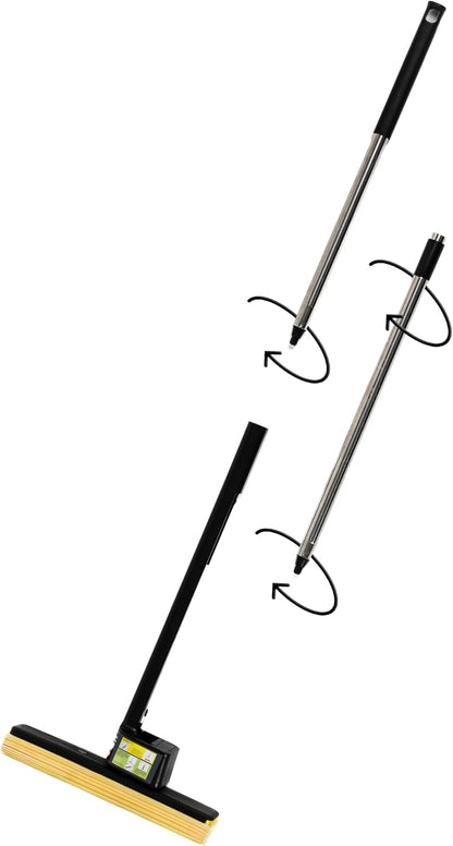 Meridiana Space Mop 4 in 1 con 2 ricambi e secchio pieghevole — dettaglio del prodotto