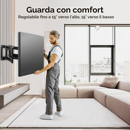 Meridiana Supporto TV da parete orientabile 32–70 pollici — dettaglio del prodotto