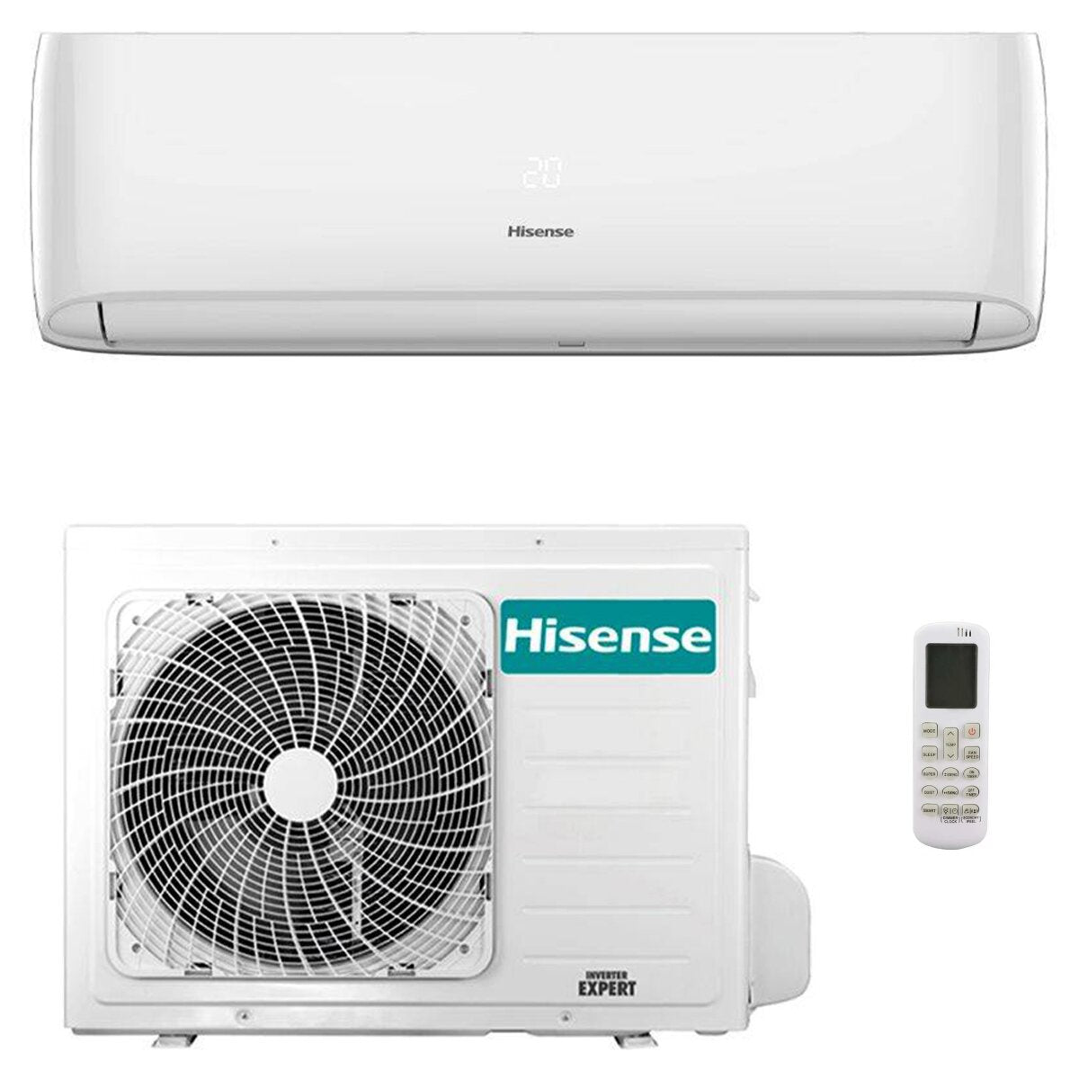 Hisense Easy Smart CA35MR0BG + CA35MR0BW kit completo