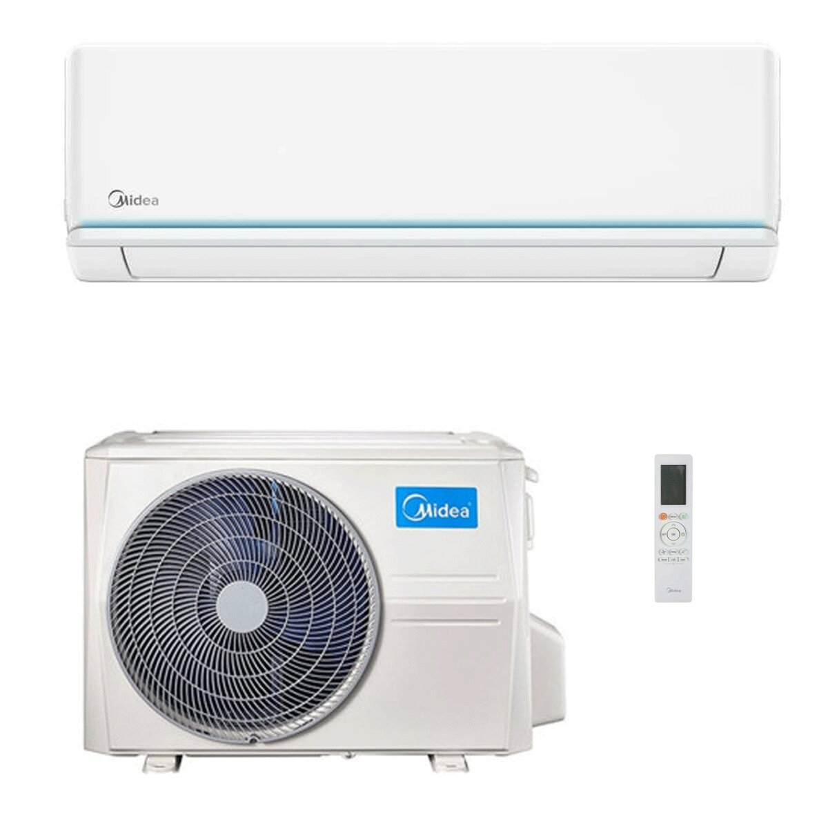 Midea Evolution kit completo9000BTU con unità interna ed esterna