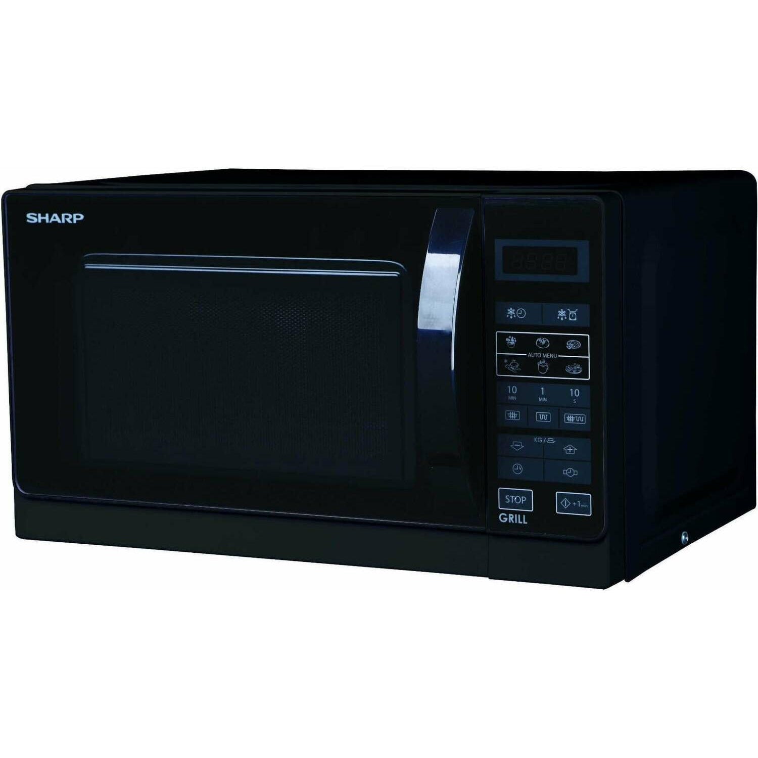 Sharp R-742BKW Forno a microonde con grill 25 litri nero