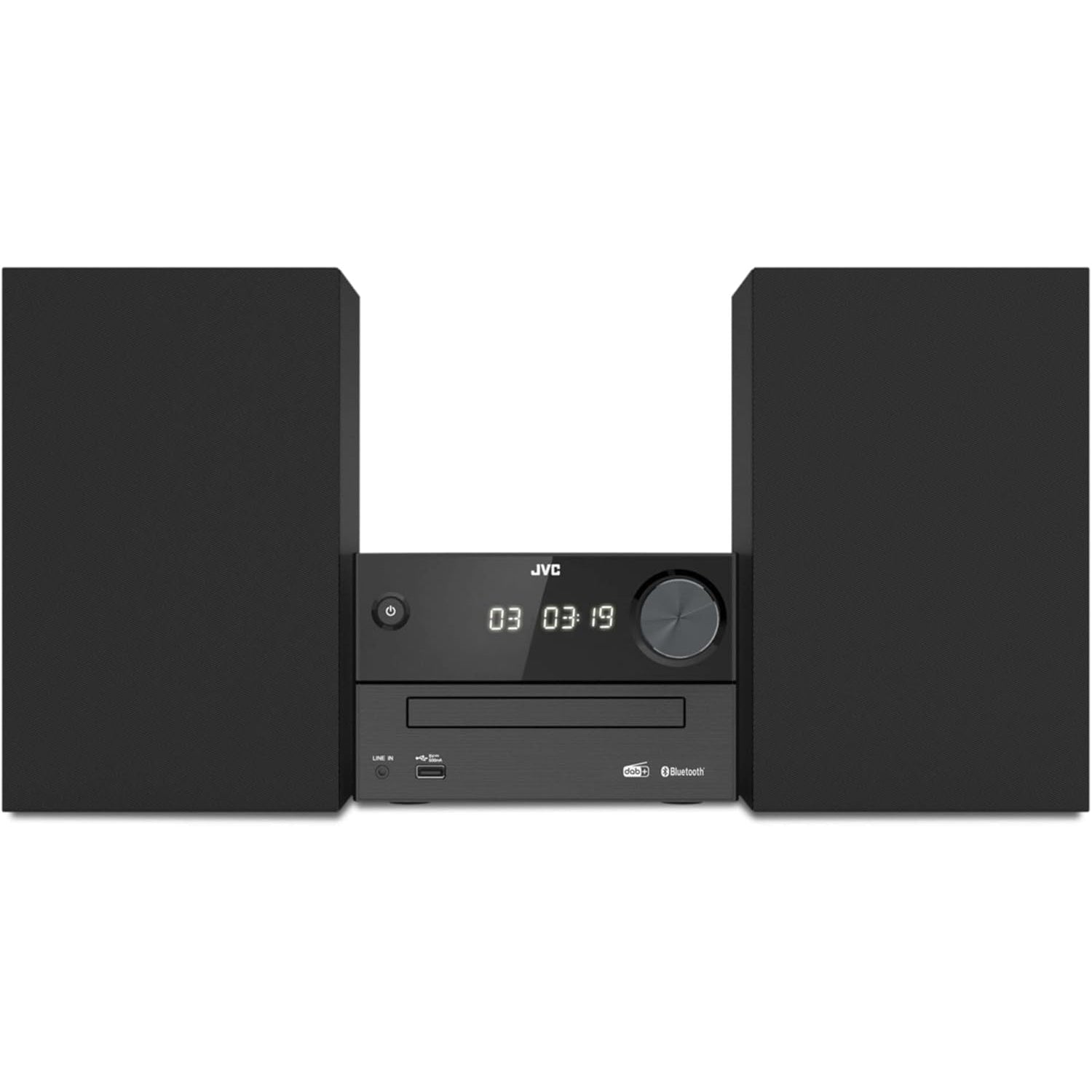 JVC UX-C25DAB Micro sistema Hi-Fi DAB+ CD Bluetooth nero