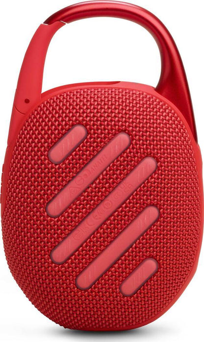 JBL Clip 5 Speaker Bluetooth portatile rosso