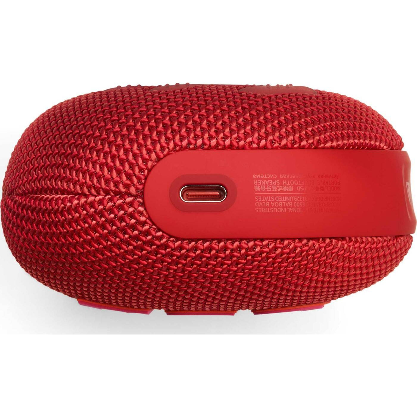 JBL Clip 5 Speaker Bluetooth portatile rosso