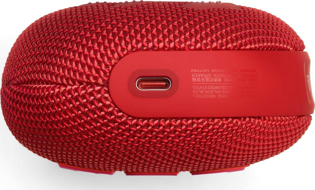 JBL Clip 5 Speaker Bluetooth portatile rosso