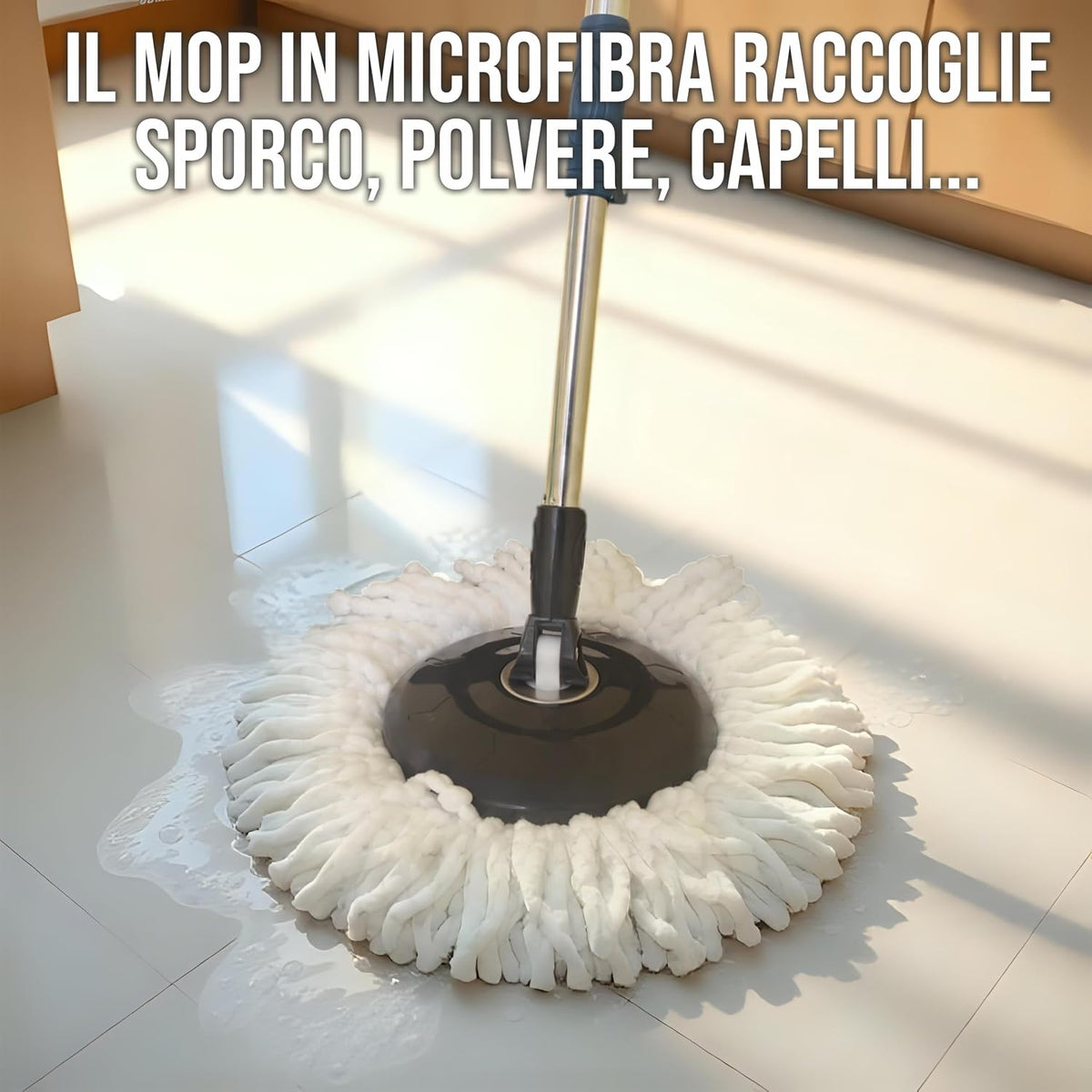Meridiana Spin Mop a due serbatoi Blu — foto 6