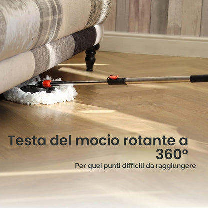 Meridiana Spin Mop con strizzatura manuale Grigio — foto 7