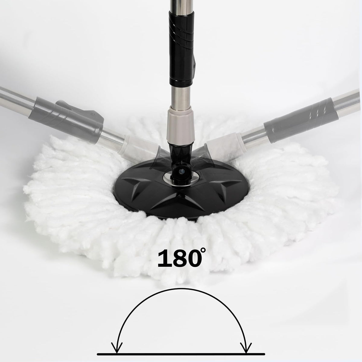 Meridiana Spin Mop con strizzatura manuale Rosso — foto 4