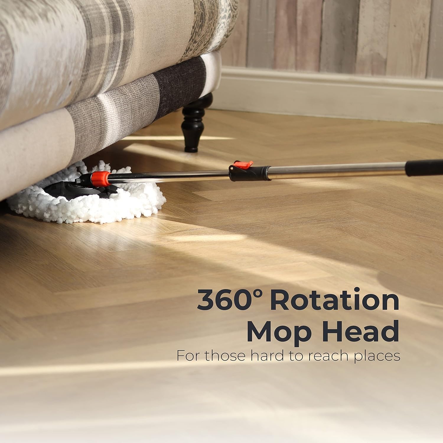 Meridiana Spin Mop con strizzatura manuale Rosso — foto 5