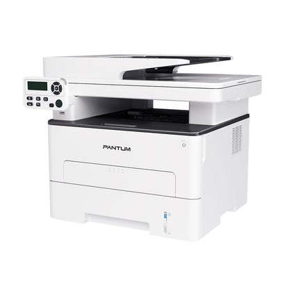 Pantum M7100DW bianca con ADF e pannello LCD — vista 4