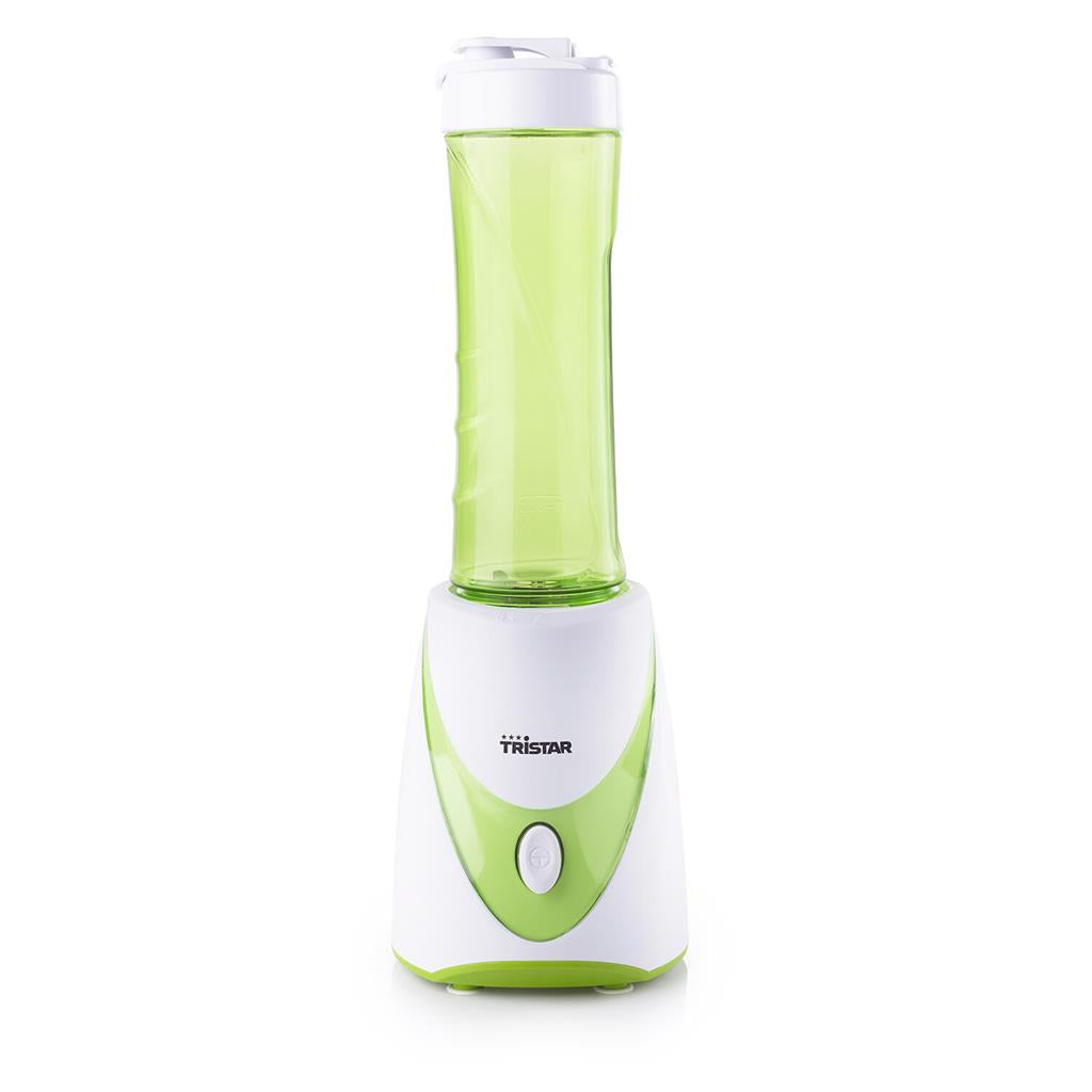 Tristar BL-4435 frullatore to go 500 ml, verde e bianco