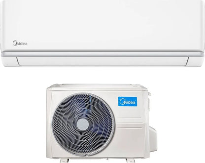 Midea Elegance 9000 BTU: unità interna MSAGSAU-09HRDN8 e motore esterno MOX102-09HFN8/LT
