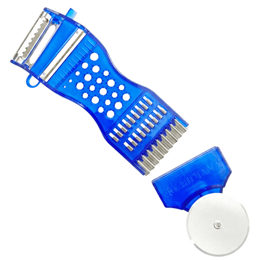 Pelapatate multifunzione 8 in 1 Meridiana colore blu