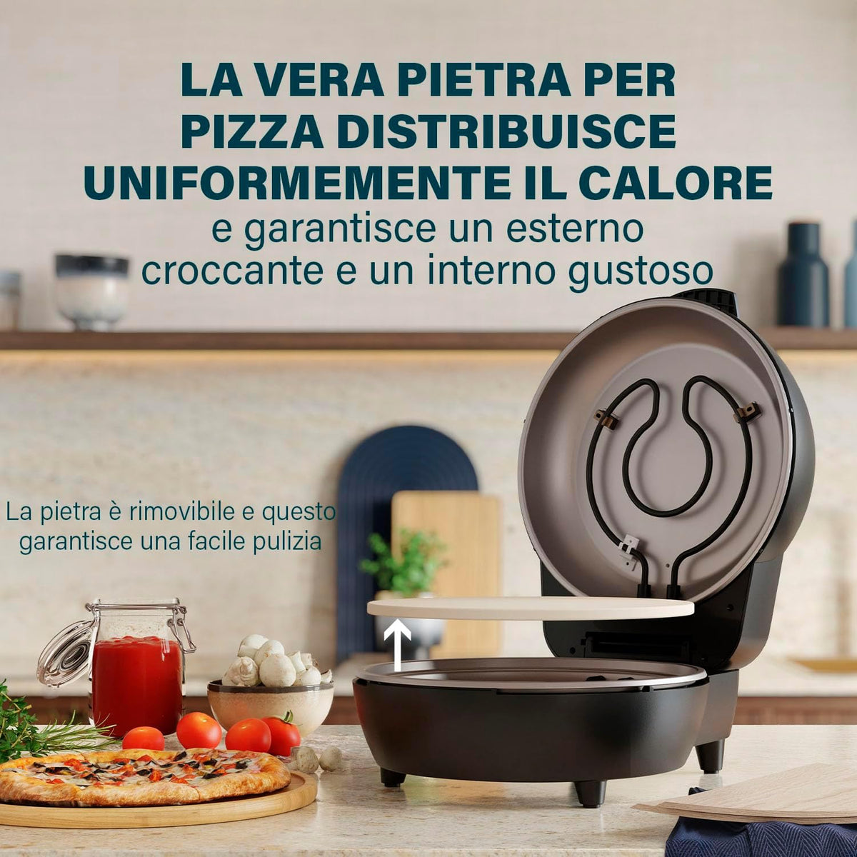 Princess 115005 forno per pizza Pro, immagine 3