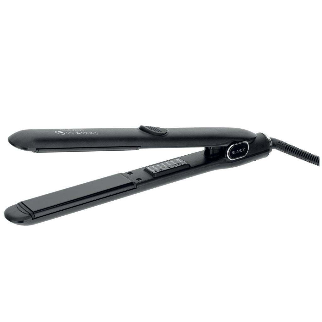 Elmot Platino piastra per capelli Nero
