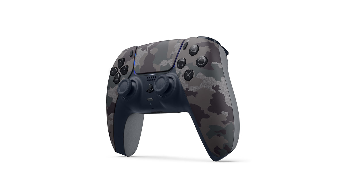 Sony DualSense controller wireless PS5 Grey Camouflage – vista 3