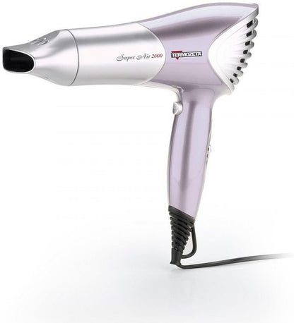 Termozeta Super Air 2000 73030 asciugacapelli 2000 W Viola e argento