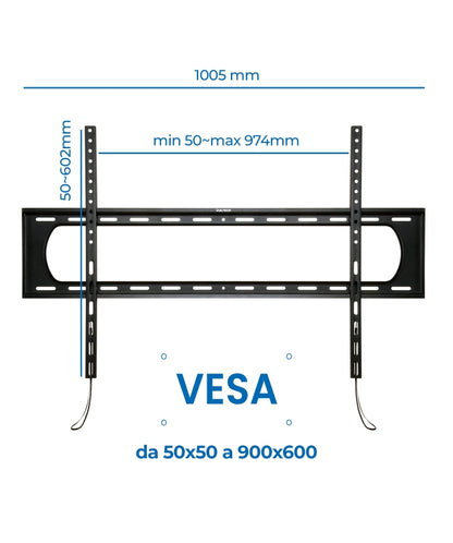 VulTech BTV-T55120LITE schema dimensioni e VESA
