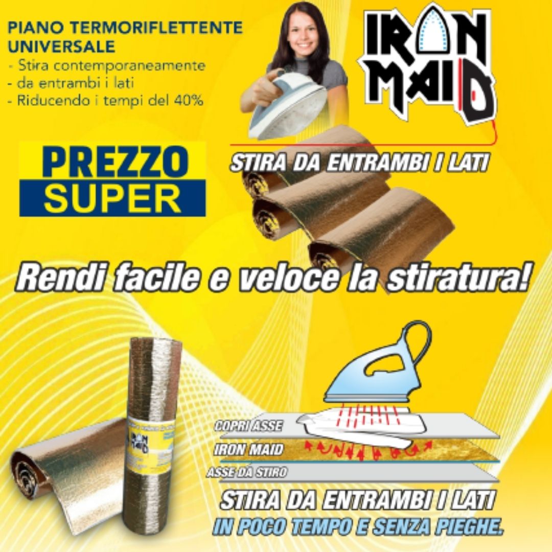 Piano Termo Riflettente Per Asse Da Stiro - Iron Maid - Meridiana Store